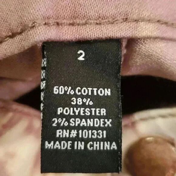 Refuge 2 High Waist Super Skinny Jeans Stretch Jeggings Pink - Picture 6 of 6